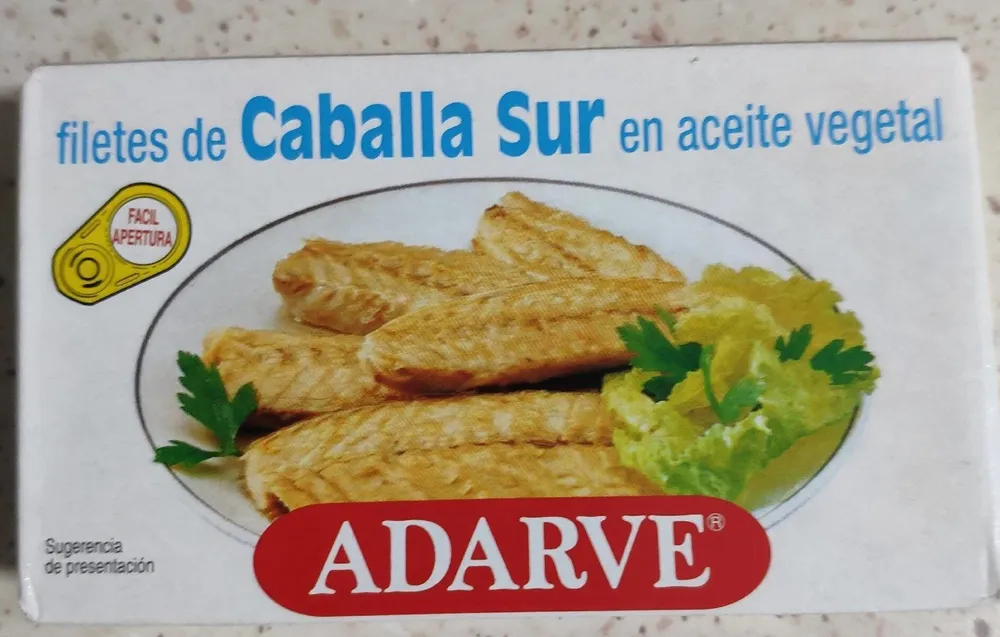 Caballa en aceite vegetal