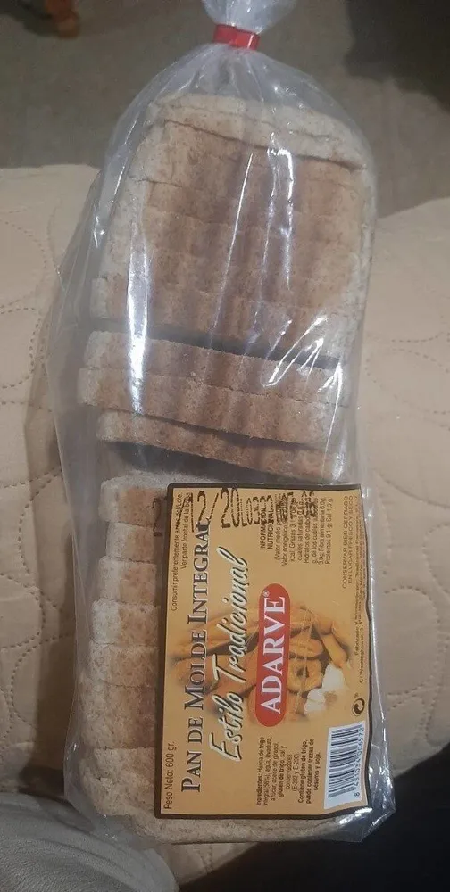 Pan de Molde Integral