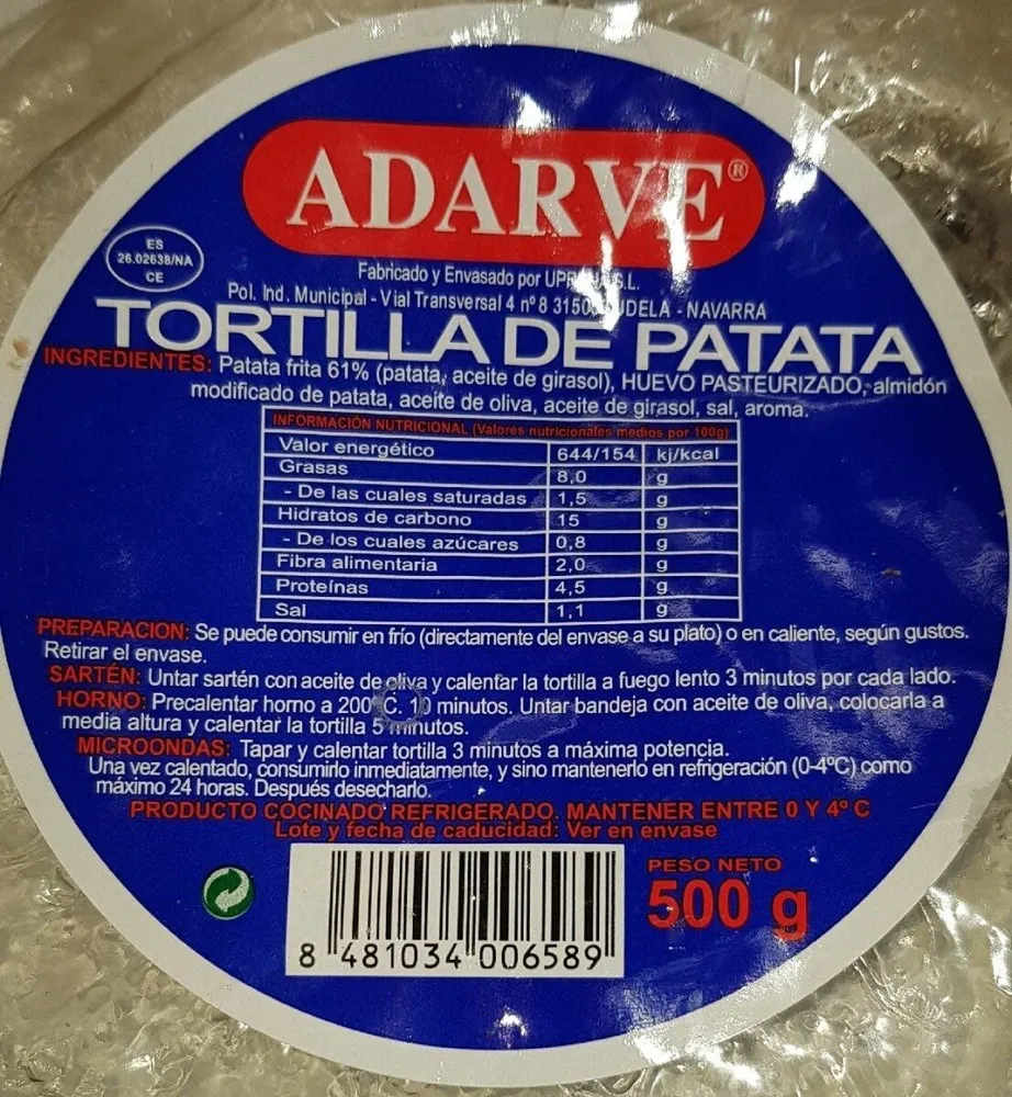 Tortilla de patata