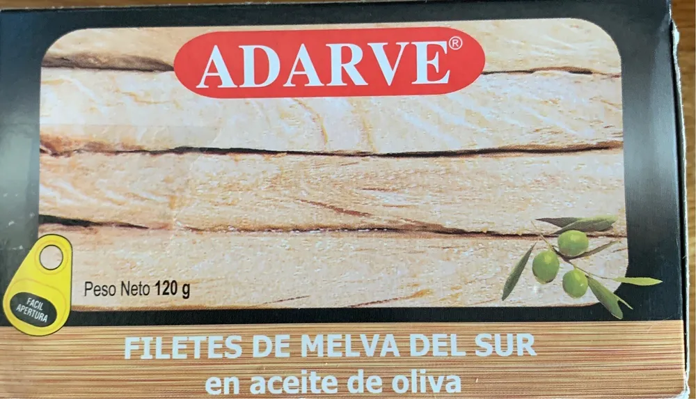 FILETES DE MELVA DEL SUR EN ACEITE DE OLIVA