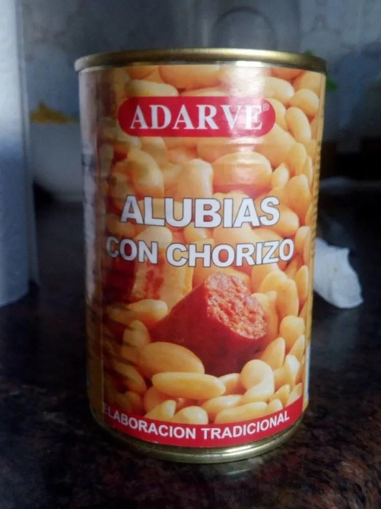 Alubias con chorizo