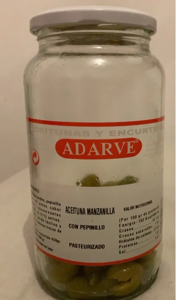 Aceituna manzanilla con pepinillo