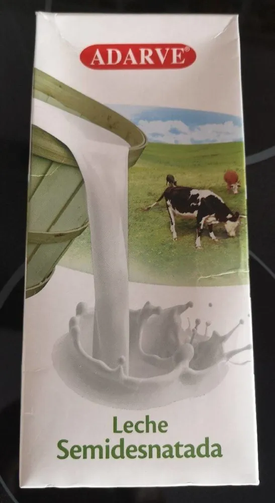 Leche semidesnatada
