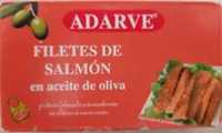 Filetes de salmón en aceite de oliva