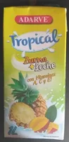 Zumo + leche tropical