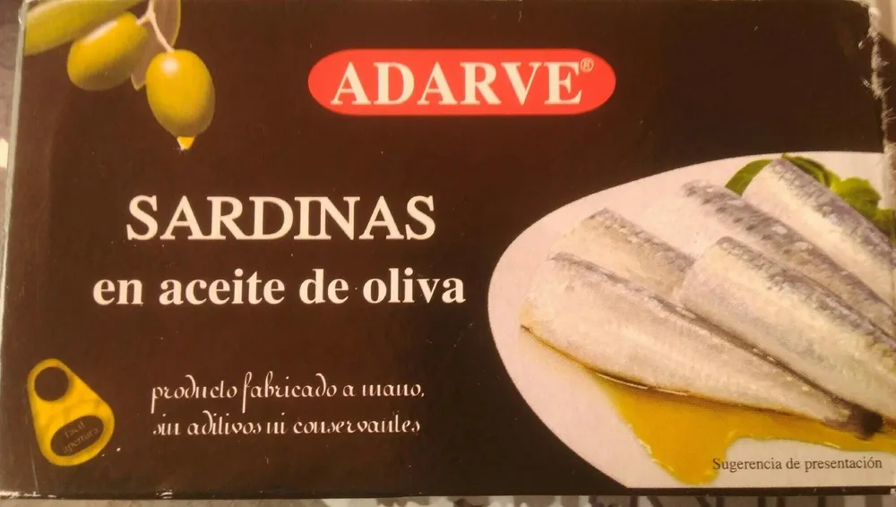 Sardinas en aceite de oliva