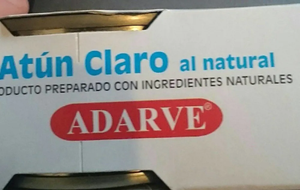 Atún claro al natural
