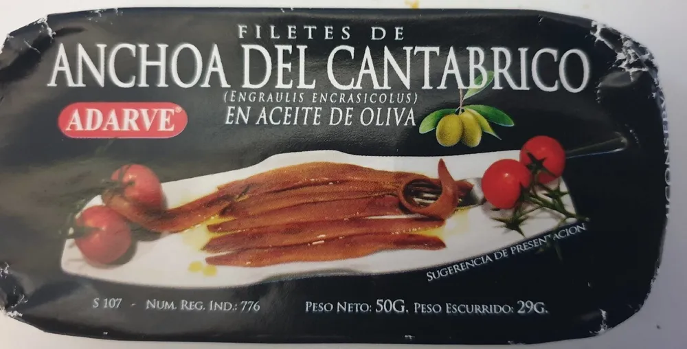 Anchoas del Cantábrico