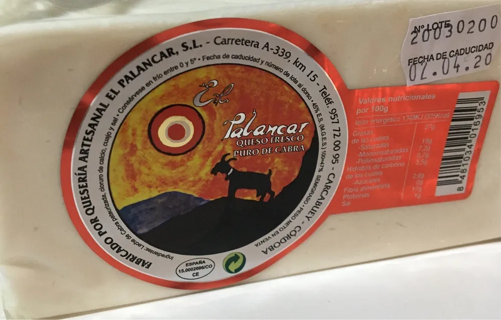 Queso fresco el palancar