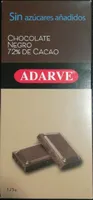 Chocolate Negro 72% de Cacao