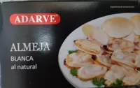 Almeja blanca al natural