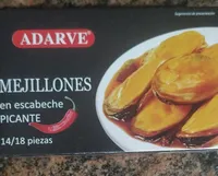 Mejillones en escabeche picante