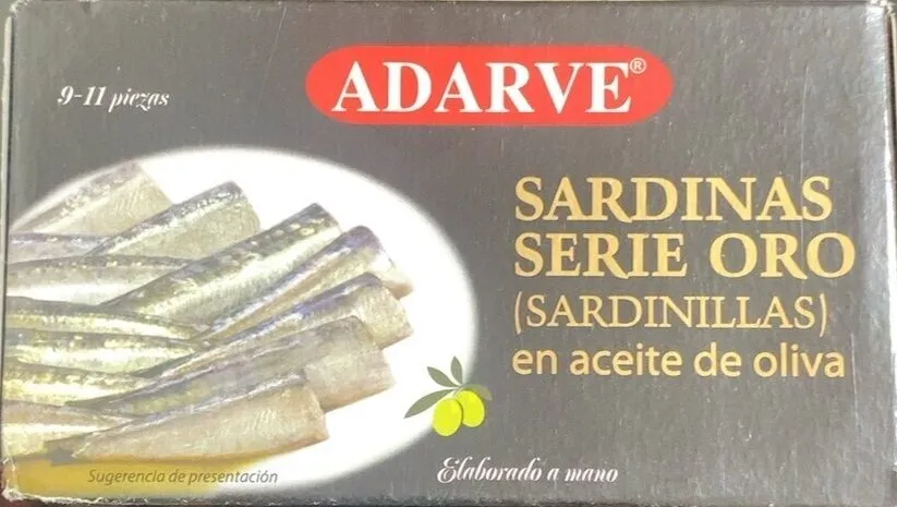 Sardinas serie oro en aceite de oliva