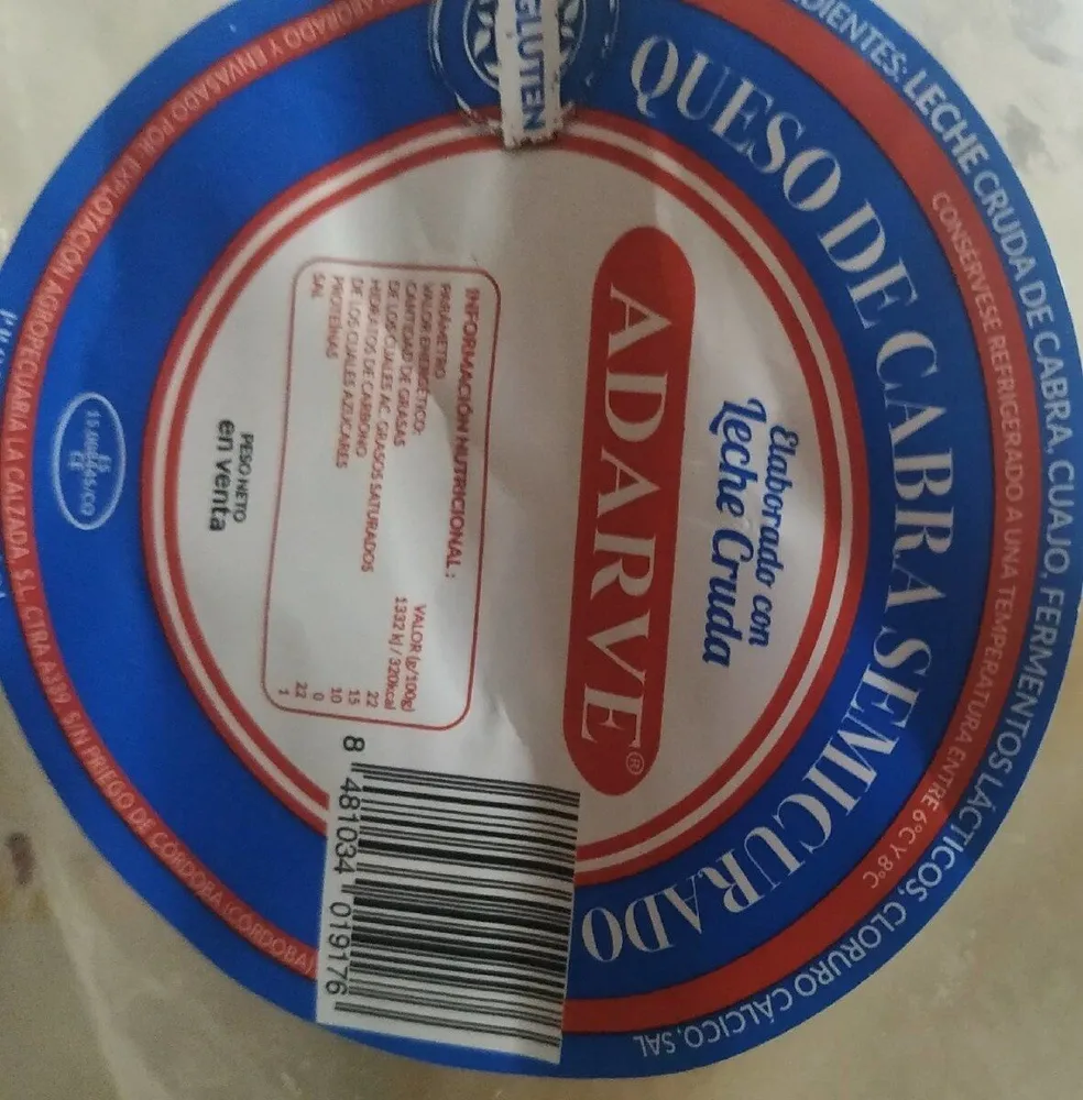 Queso de cabra semicurado