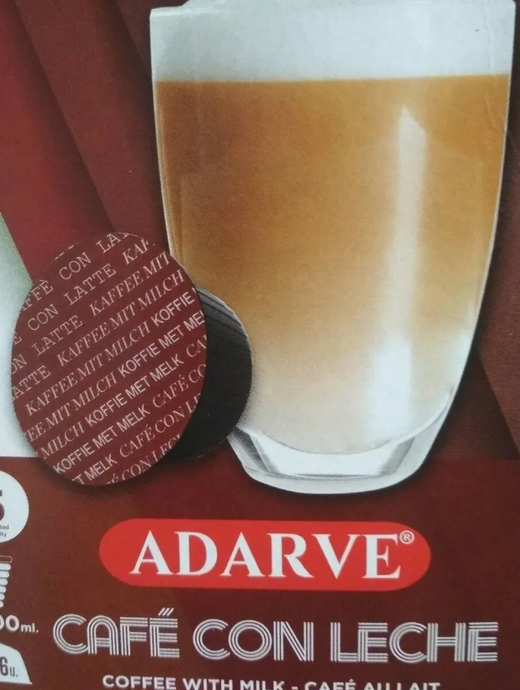Café con leche cápsulas