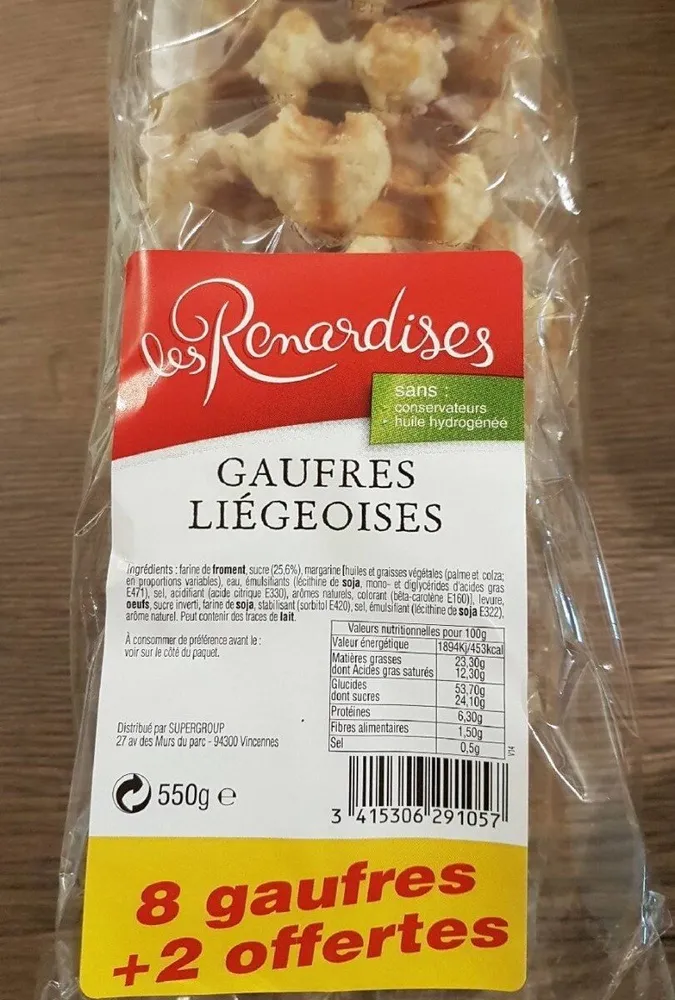 Gaufres liégeoises