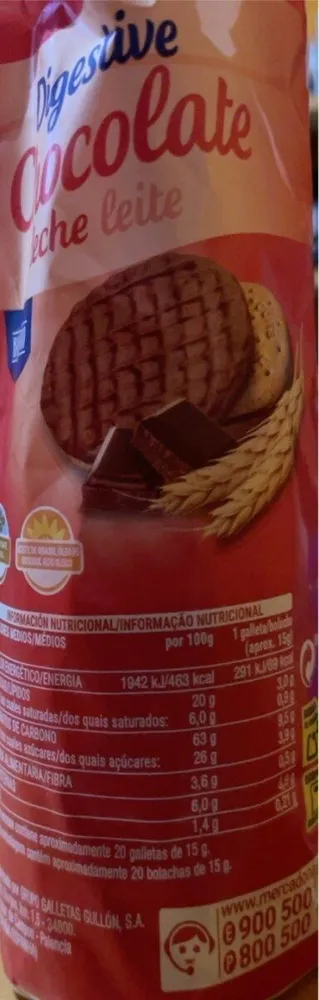Digestive chocolate