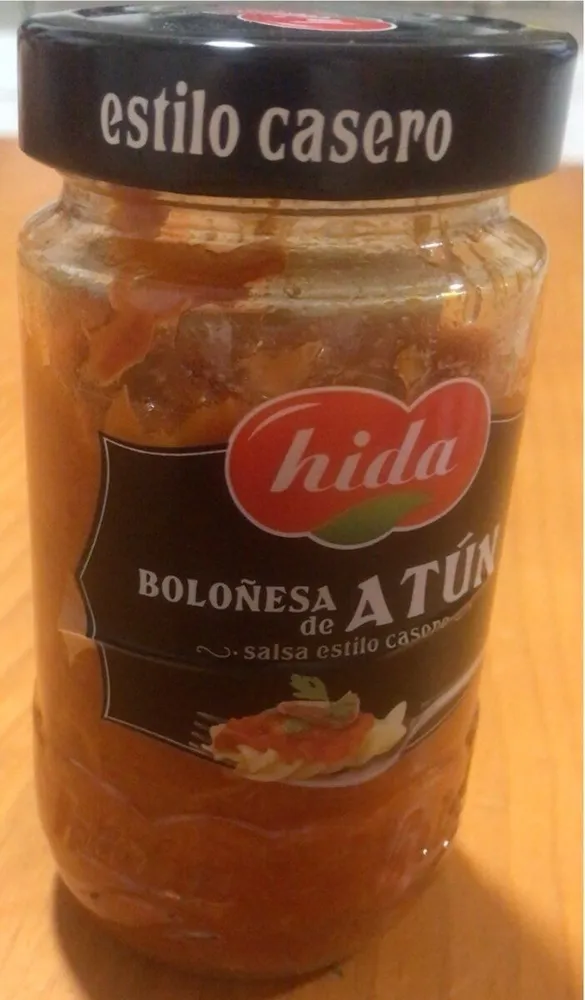 Boloñesa de atún