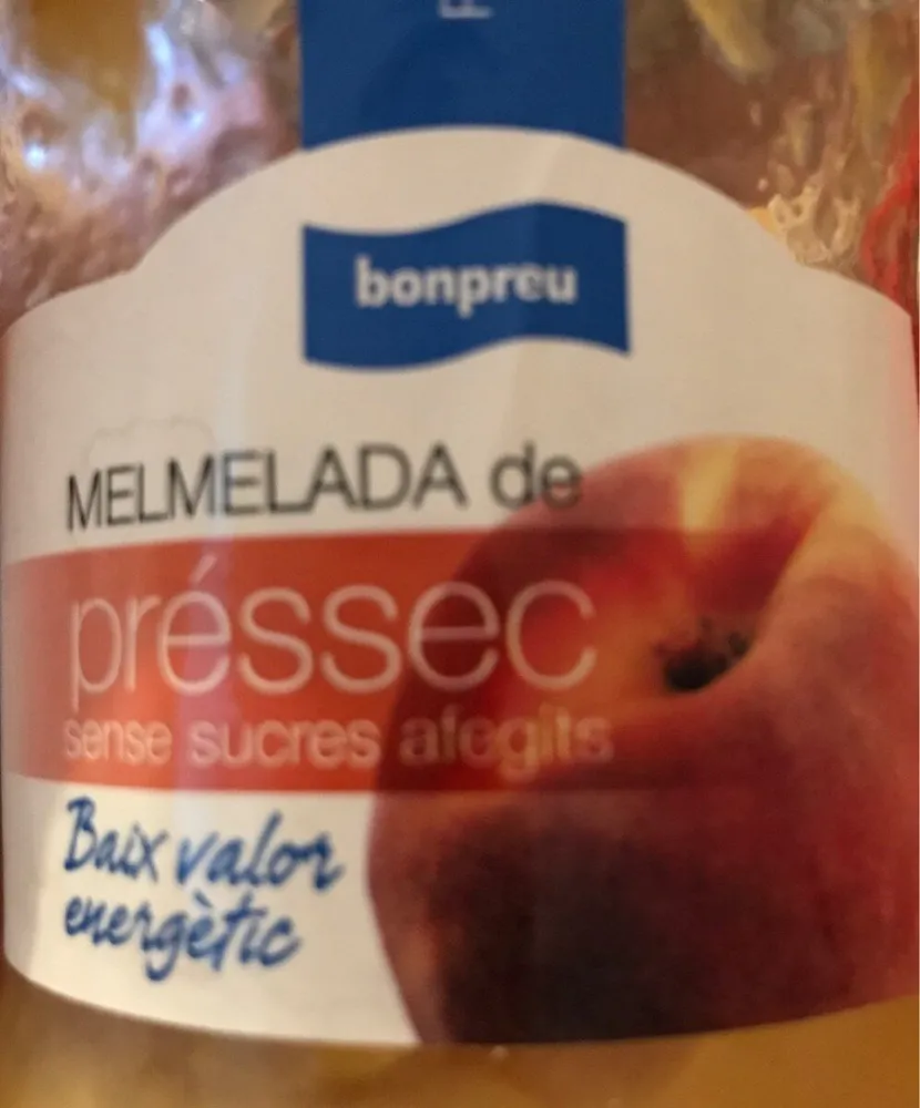 Melmelada de préssec