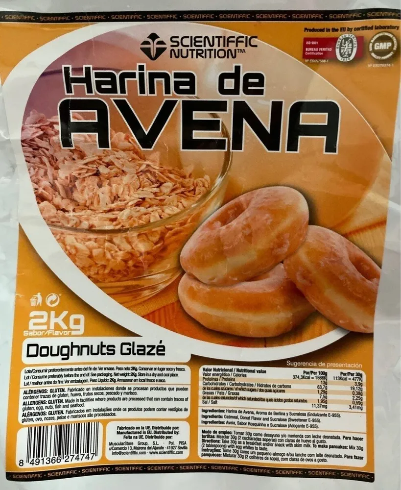Harina de avena