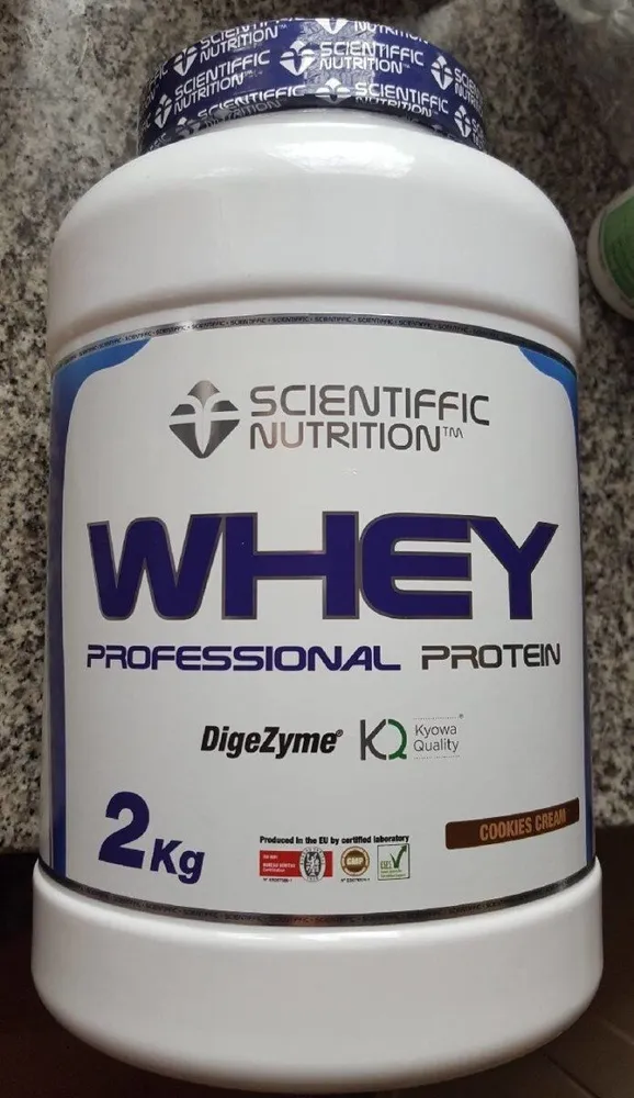 Professional Whey Protein Cookies Cream