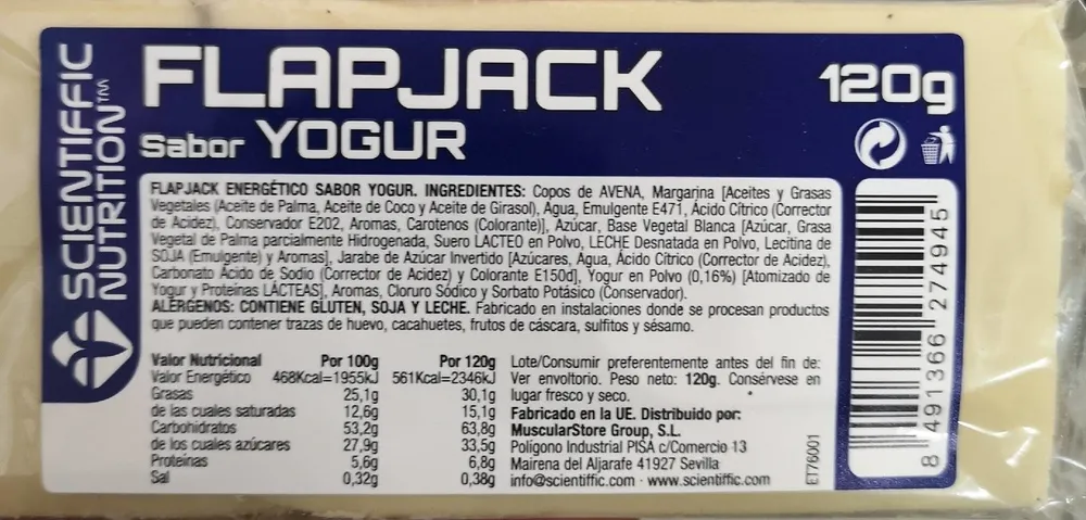 FlapJack sabor Yogur