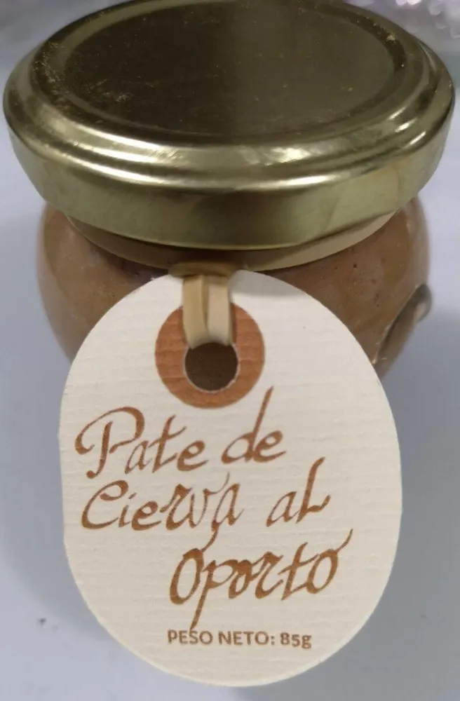 Paté de cierva al oporto