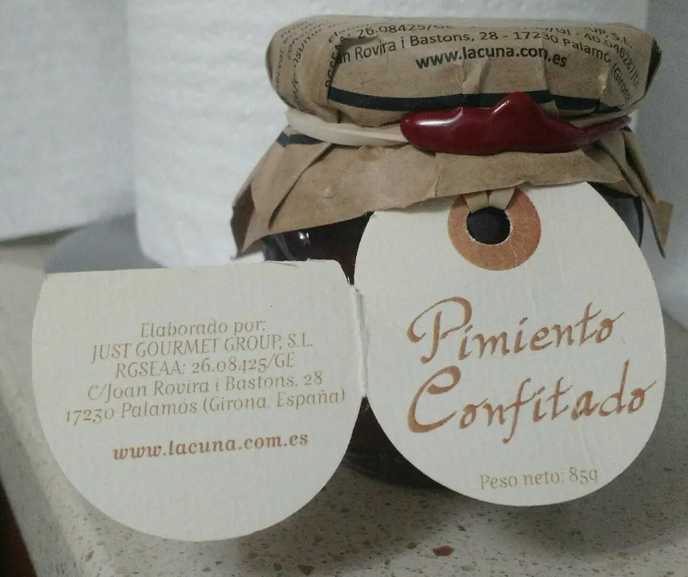 Pimiento confitado