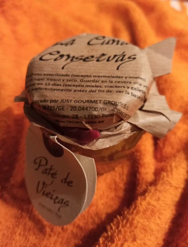 Paté de vieiras