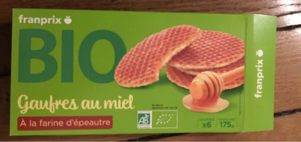 Gauffres au miel