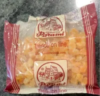 Melón de Cantaloupe deshidratado y azucarado