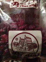 Arándanos rojos sin azúcar deshidratados
