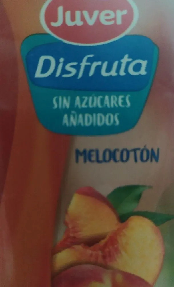 Zumo de melocotón
