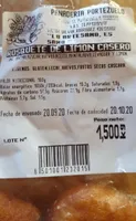 Rosquete de limón casero