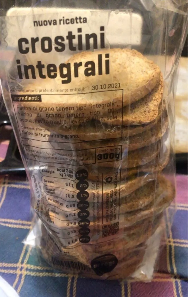 Crostini integrali