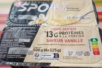 Crème dessert saveur vanille