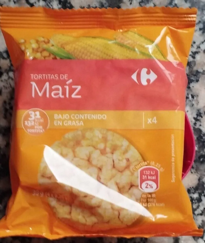 Tortitas de maíz