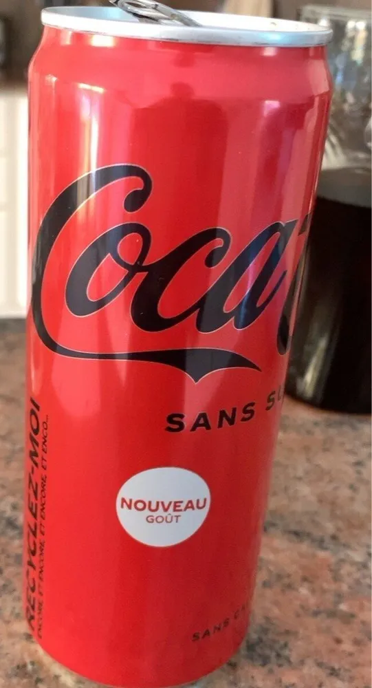 Coca cola sans sucres
