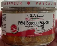 Paté basque piquant
