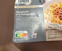 Spaghetti à la bolognaise