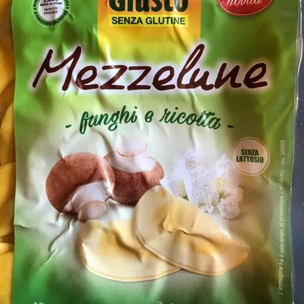 Mezzelune champignons et ricotta