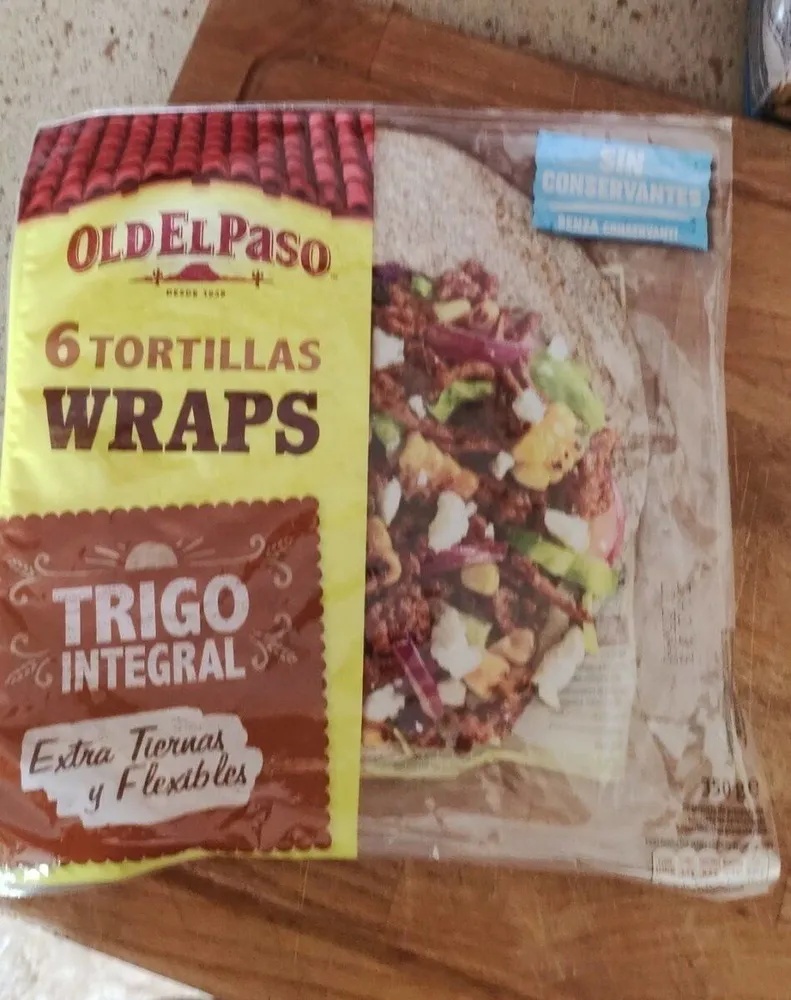 6 tortillas wraps