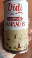 Champiñones  laminados