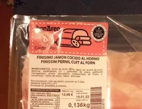 Finísimo jamón cocido al horno