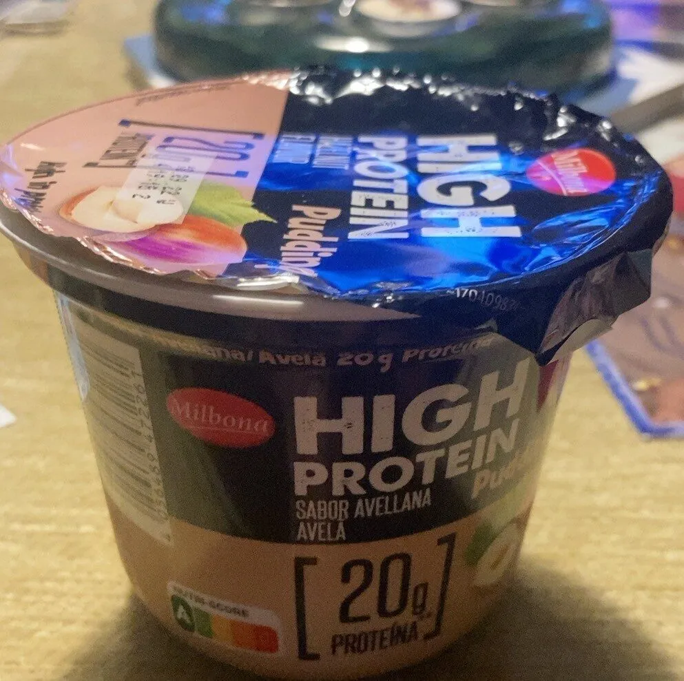 High Protein pudding Avellana