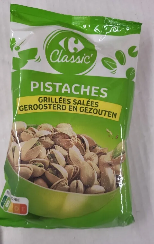 Pistaches grillé salées