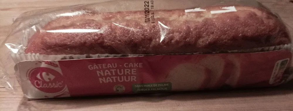 Gâteau - Cake nature