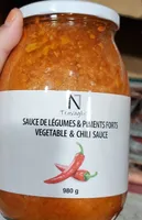 Sauce de légumes et piments forts