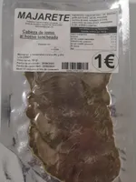 Cabeza de lomo al horno loncheada