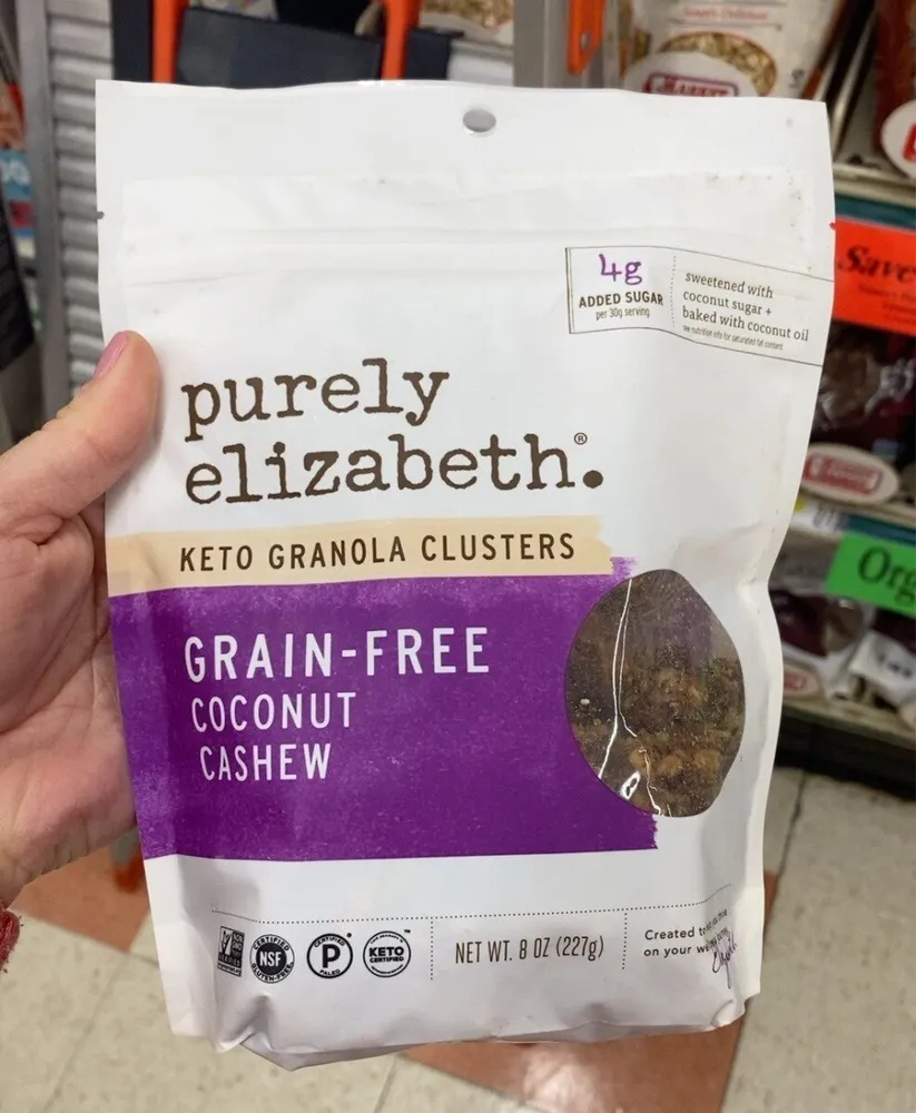 Coconut Cashew Granola Clusters
